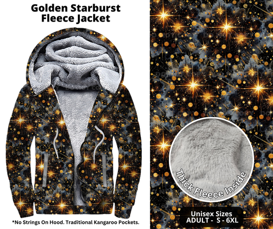 Preorder! Closes 10/21. ETA Jan. Golden Starburst Jackets