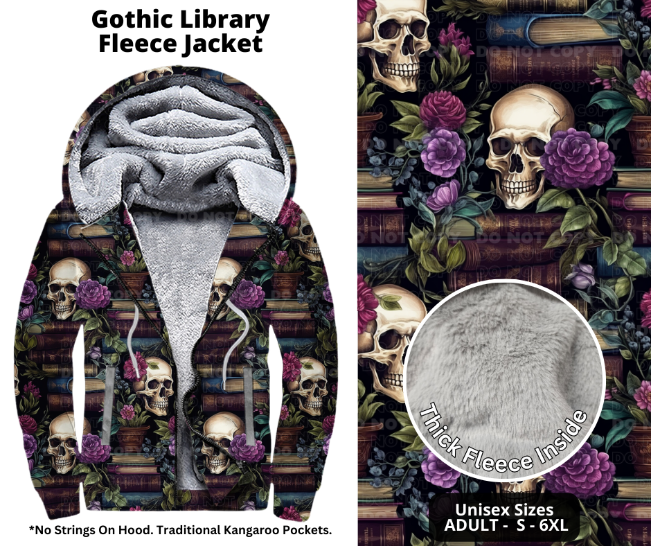 Preorder! Closes 10/21. ETA Jan. Gothic Library Jackets