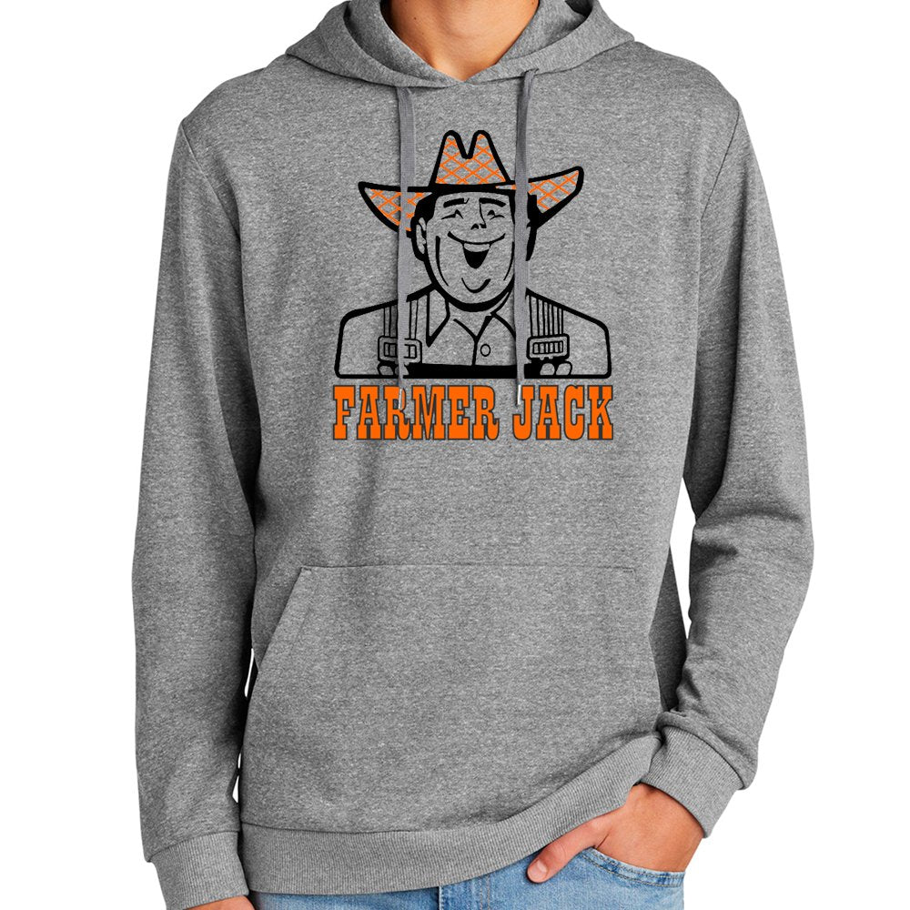 Detroit Farmer Jack Hoodie Sweatshirt - Heather Oxford