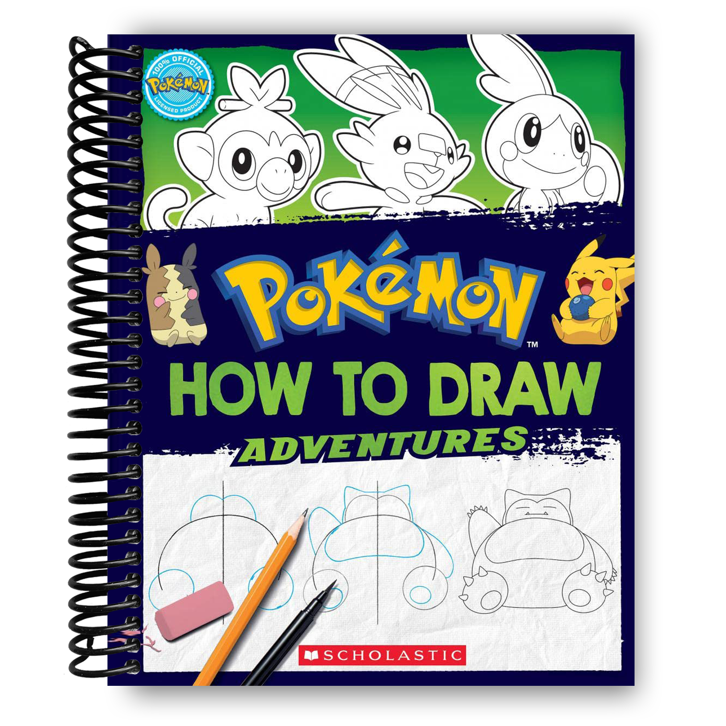 How to Draw Adventures (Pok√©mon) (Spiral Bound)