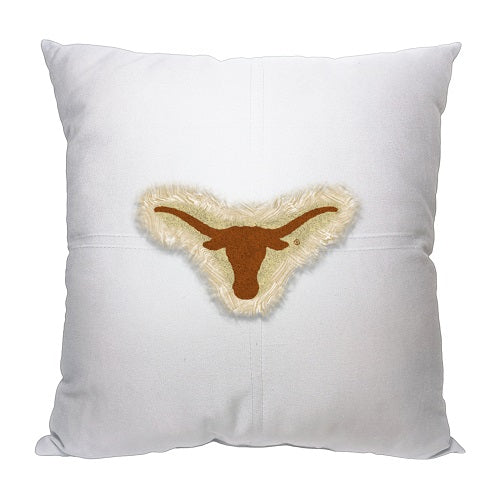 Texas Longhorns Letterman Pillow