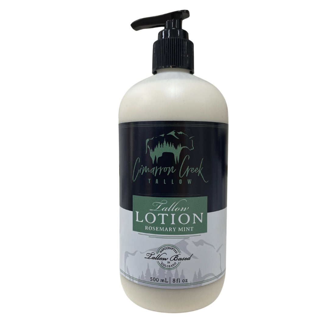 Rosemary Mint Tallow Lotion 16oz