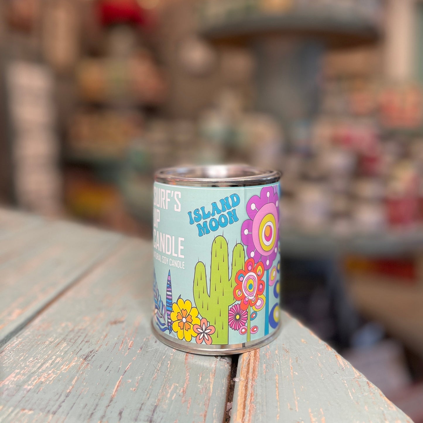 Boho Desert - Island Moon Paint Can