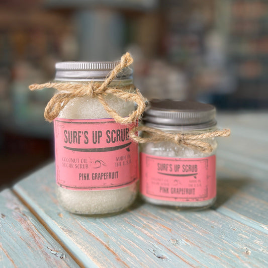 Pink Grapefruit Sugar Scrub