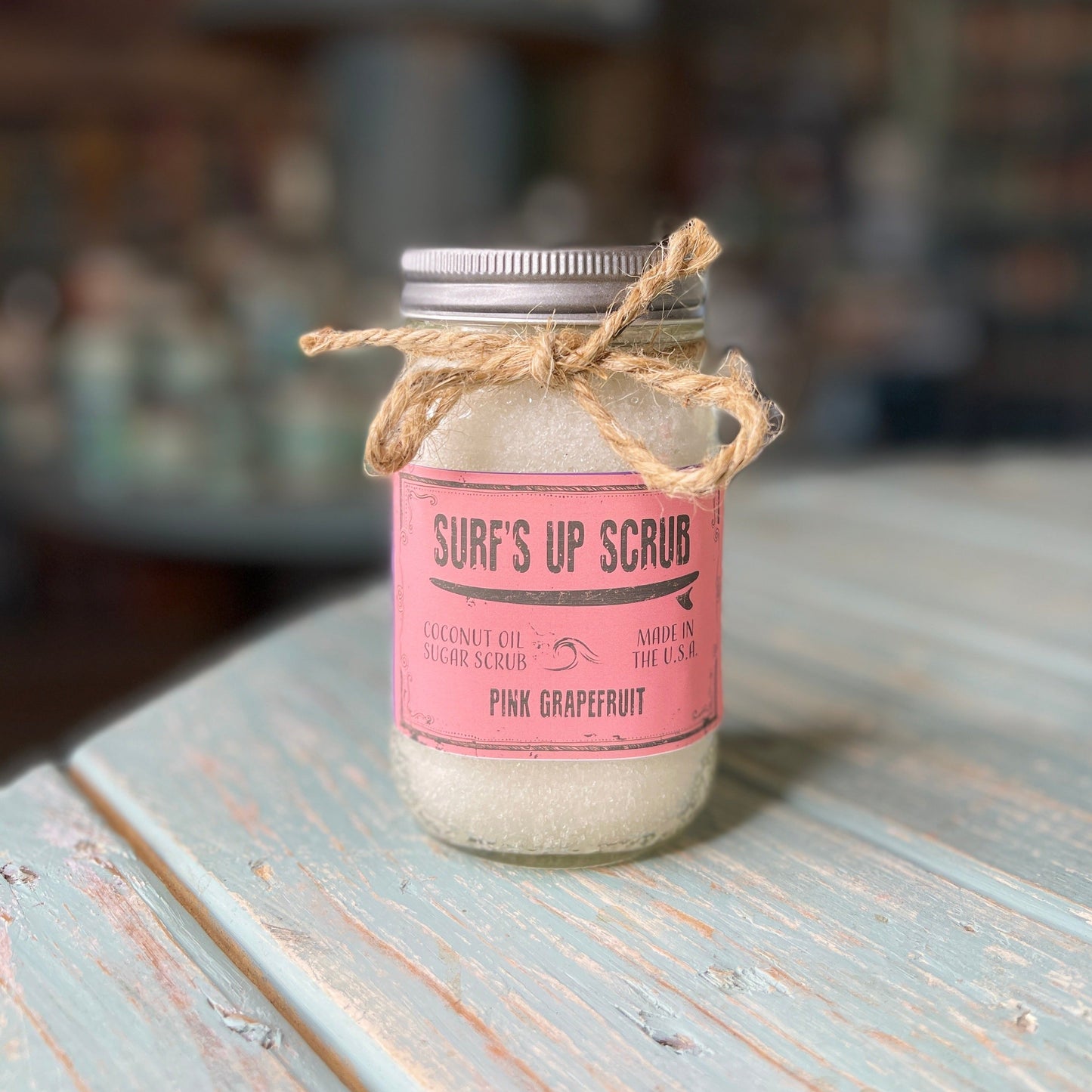 Pink Grapefruit Sugar Scrub