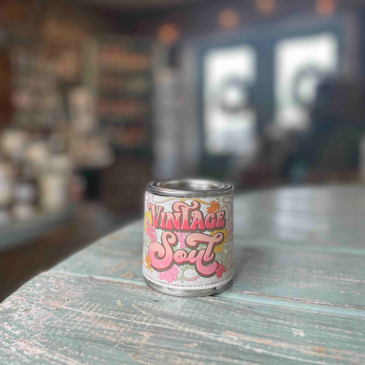 Vintage Soul Paint Can Candle - Vintage Collection