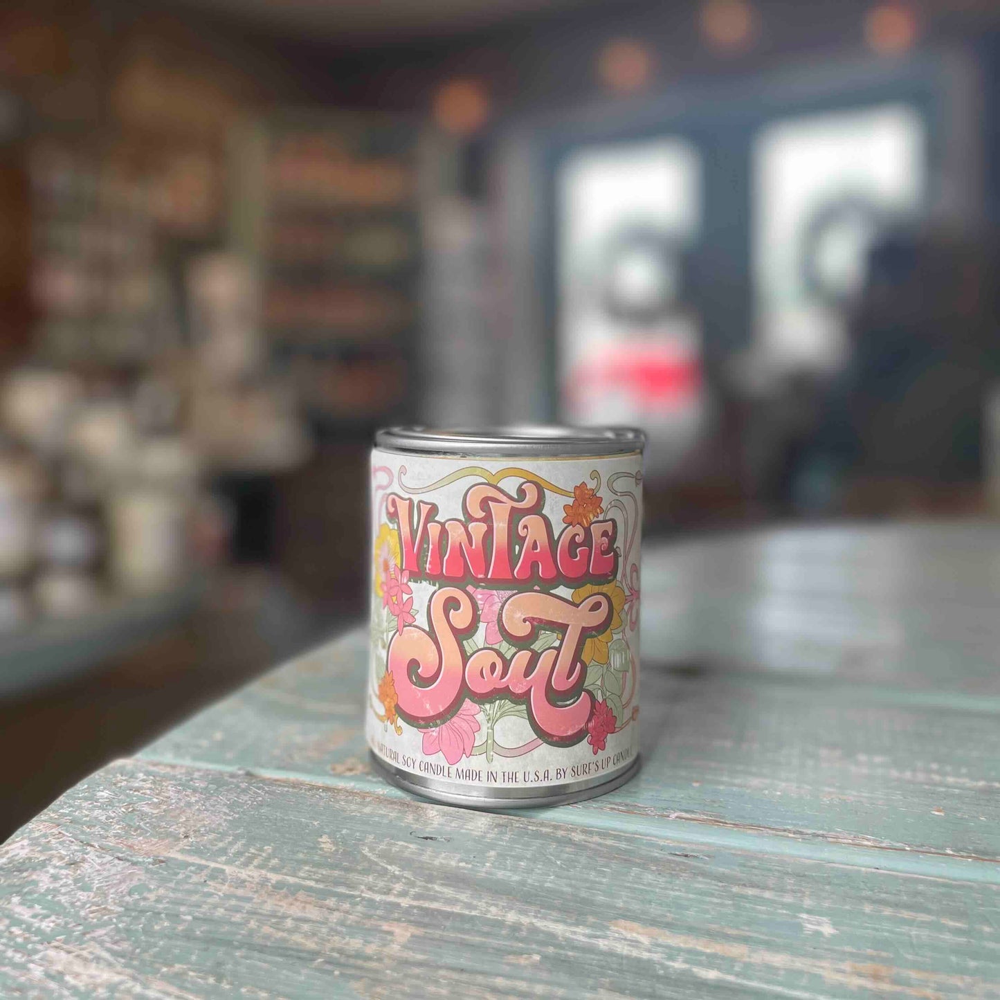 Vintage Soul Paint Can Candle - Vintage Collection