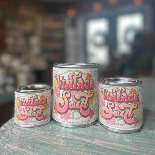 Vintage Soul Paint Can Candle - Vintage Collection