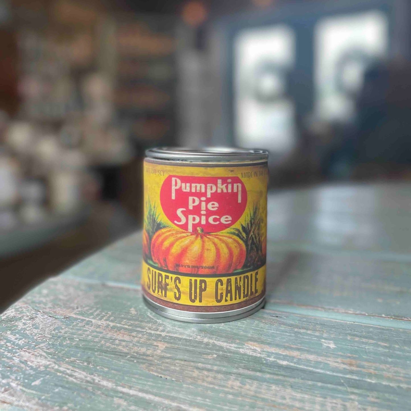 Pumpkin Pie Spice Paint Can Candle - Vintage Collection