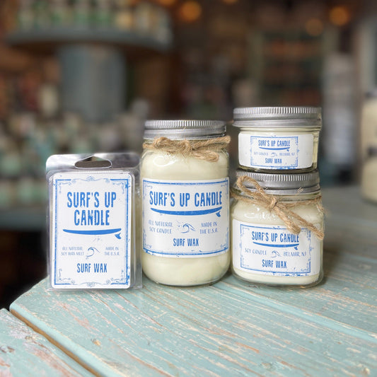 Surf Wax Mason Jar Candle - Original Collection