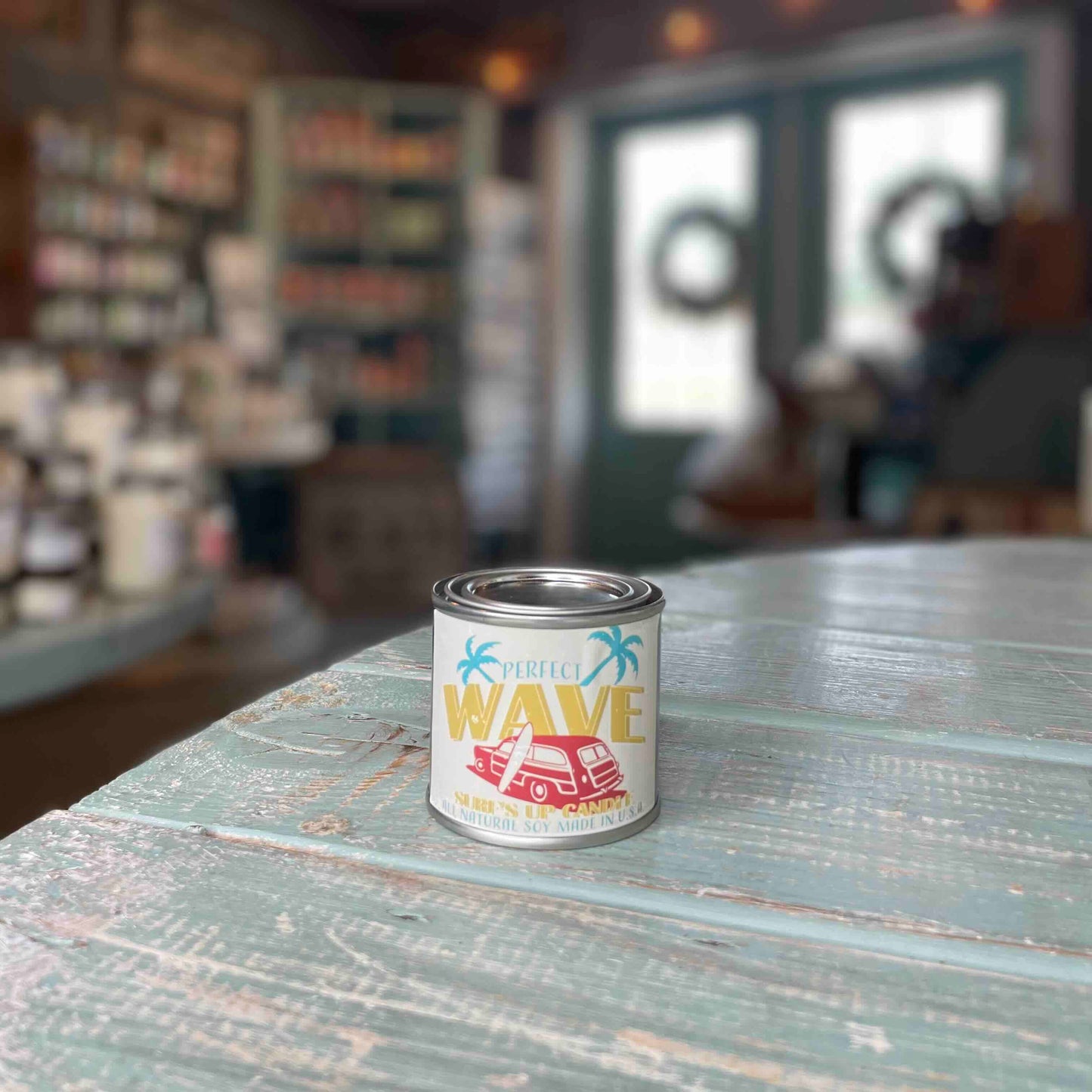 Perfect Wave Paint Can Candle- Vintage Collection