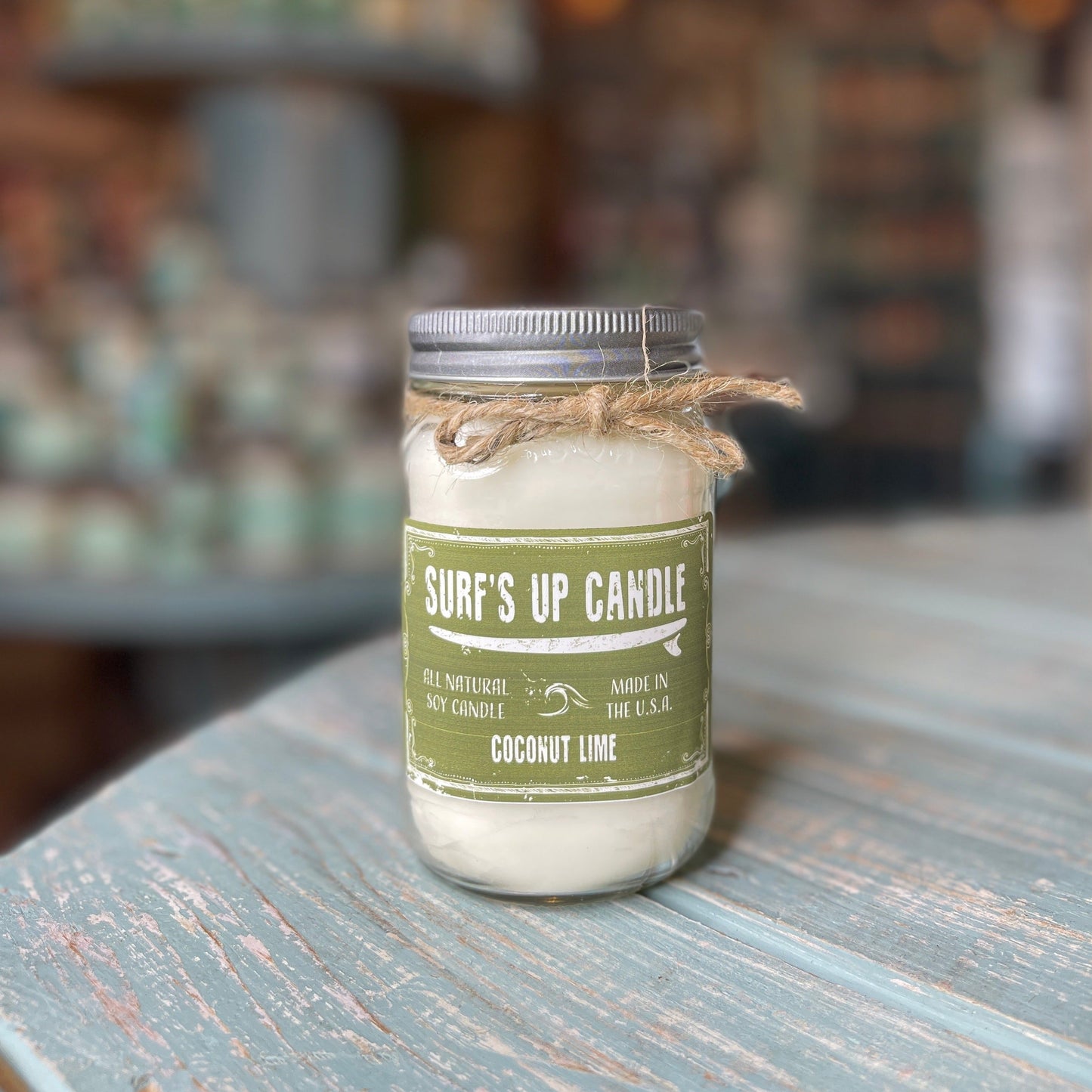 Coconut Lime Mason Jar Candle - Original Collection