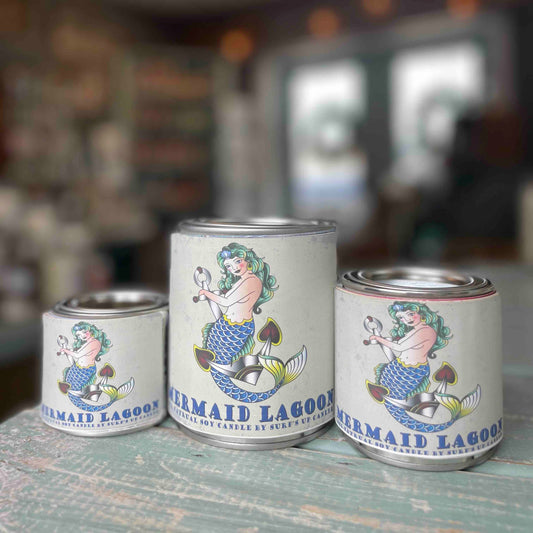 Mermaid Lagoon Paint Can Candle - Vintage Collection