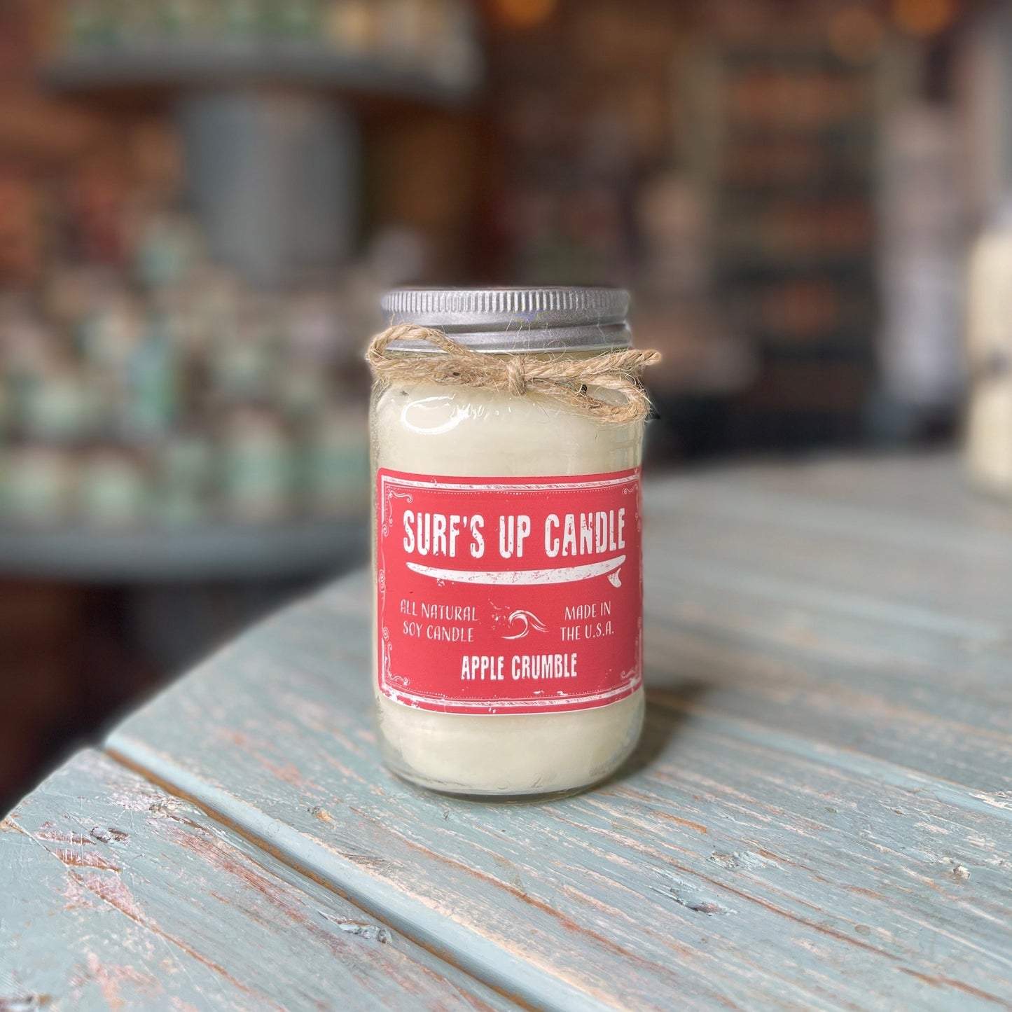 Apple Crumble Mason Jar Candle - Original Collection