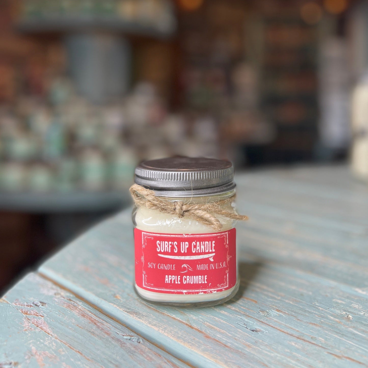 Apple Crumble Mason Jar Candle - Original Collection