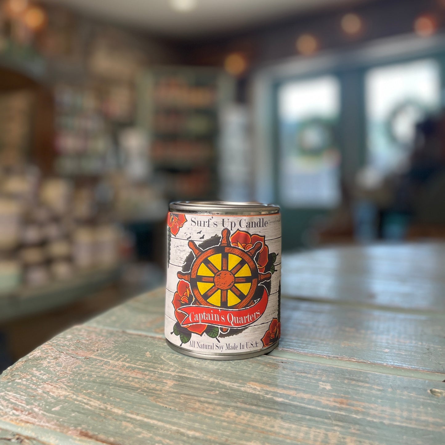 Captains Quarters Paint Can Candle - Vintage Collection