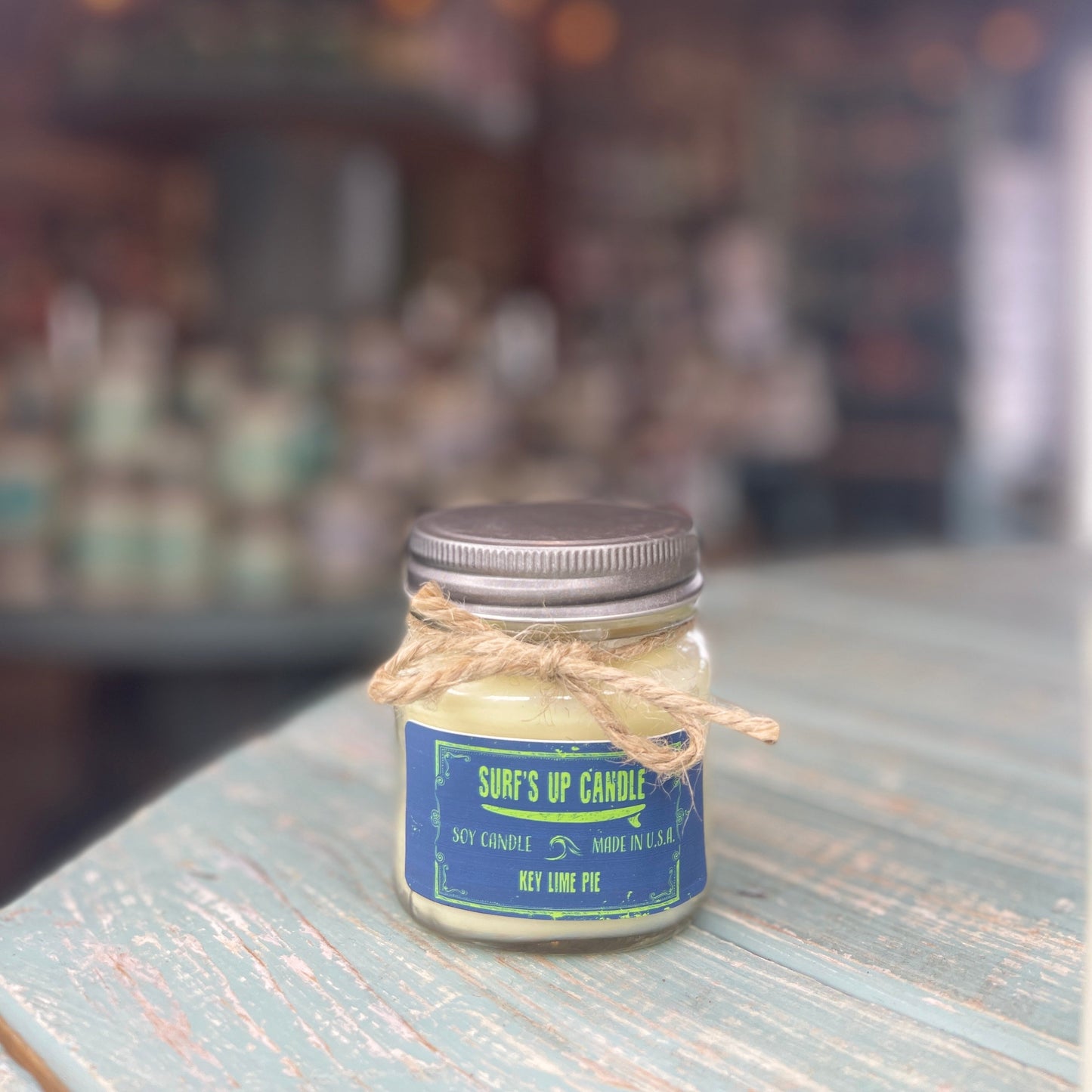 Key Lime Pie Mason Jar Candle- Original Collection