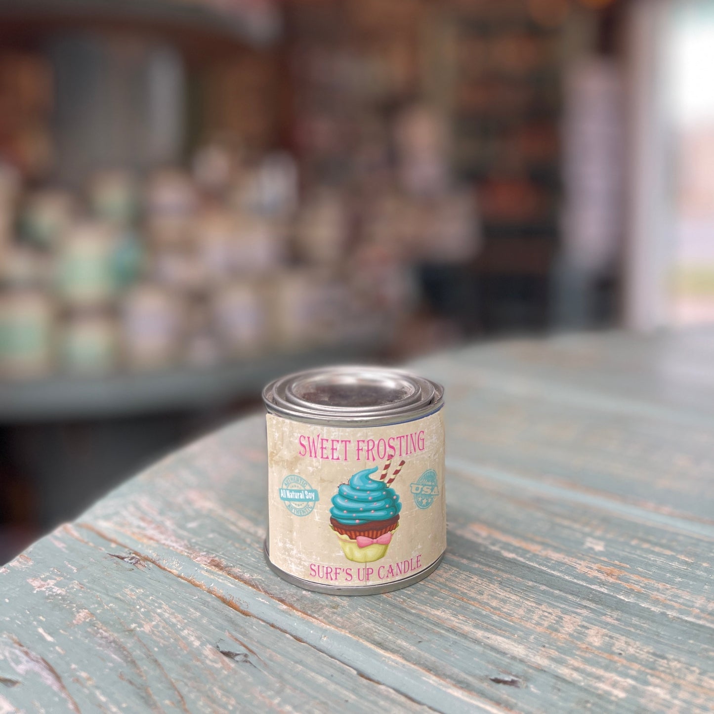 Sweet Frosting Paint Can Candle - Vintage Collection