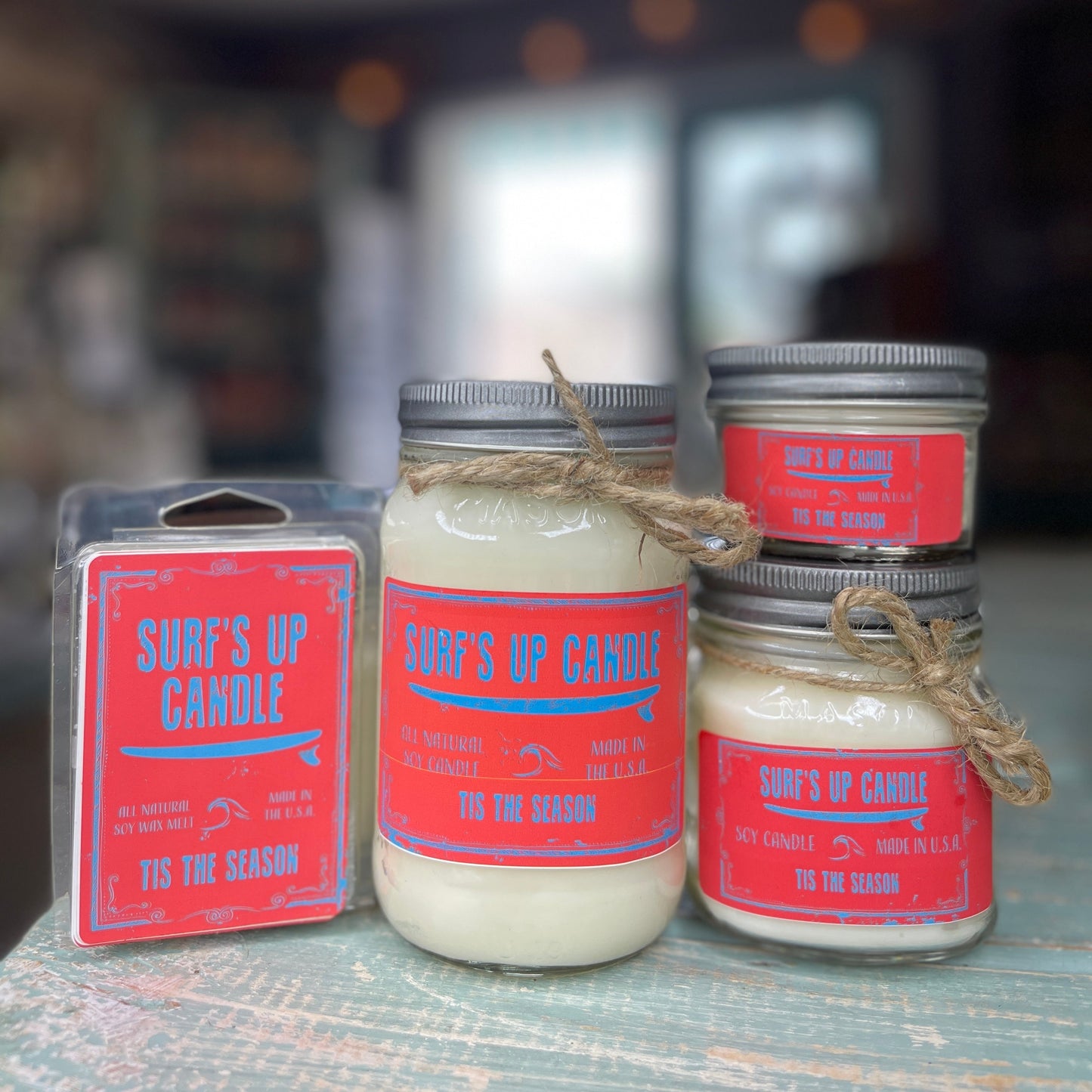 Tis The Season Mason Jar Candle - Original Collection