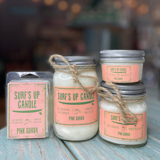 Pink Guava Mason Jar Candle - Original Collection