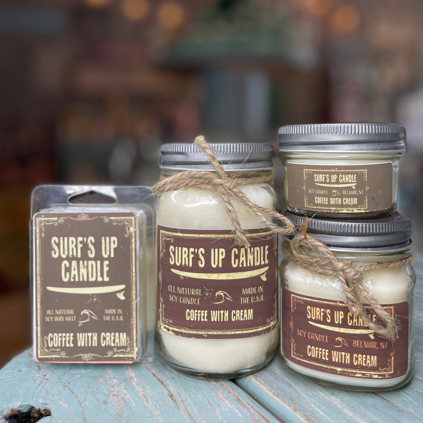 Coffee With Cream Mason Jar Candle - Original Collection