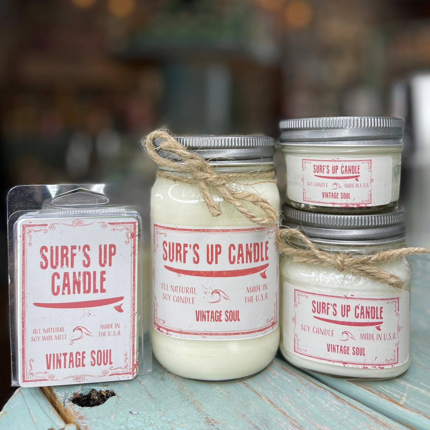 Vintage Soul Mason Jar Candle - Original Collection