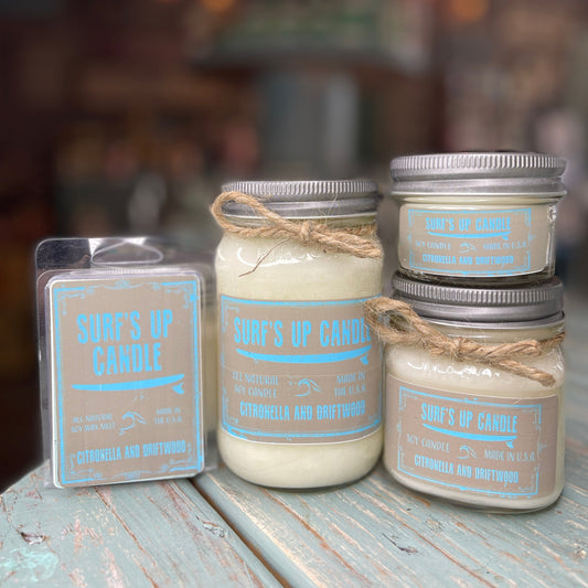 Citronella & Driftwood Mason Jar Candle - Original Collection