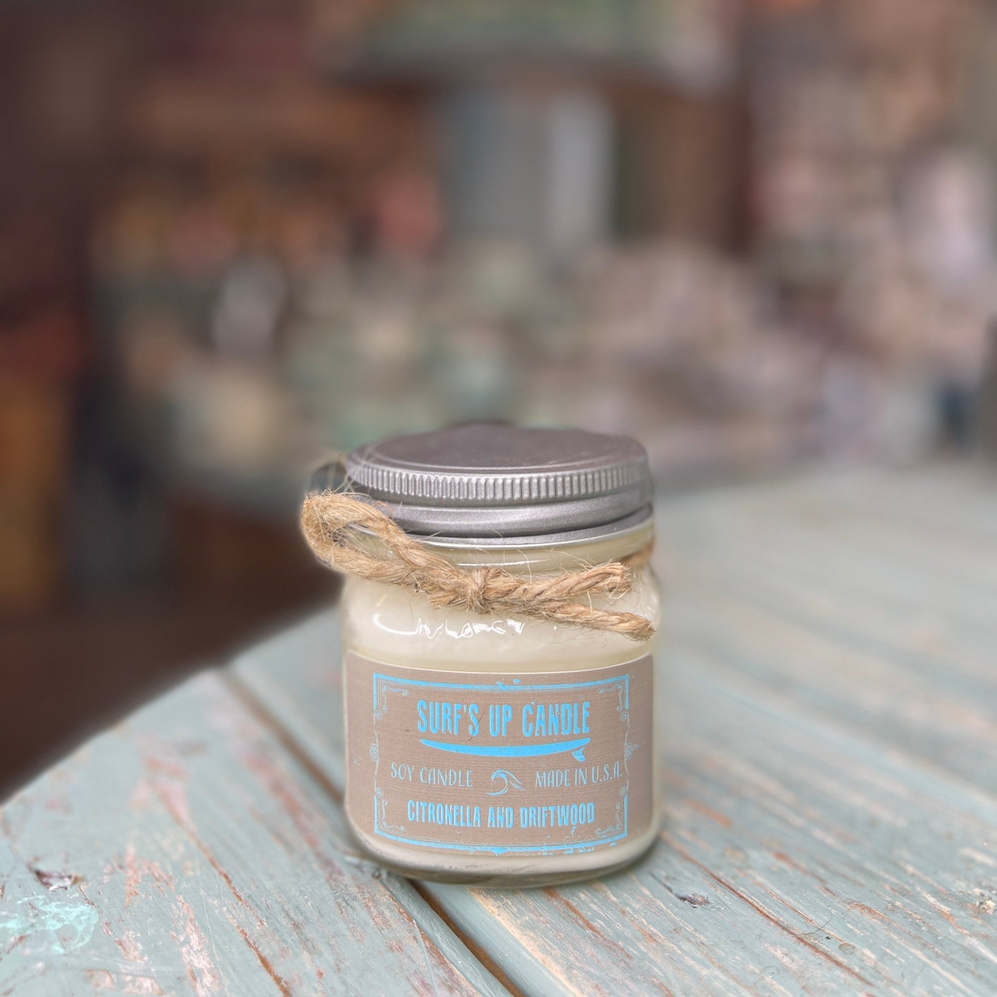 Citronella & Driftwood Mason Jar Candle - Original Collection