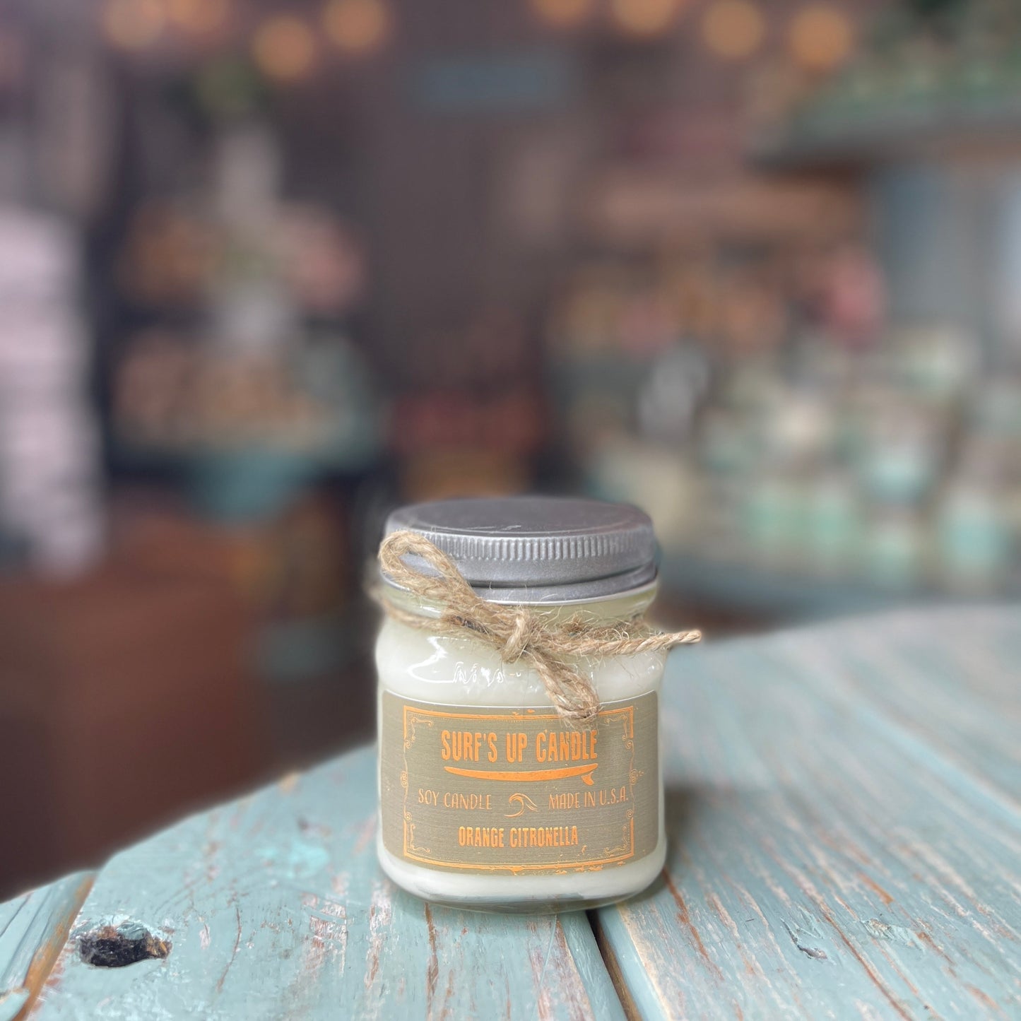 Orange Citronella Mason Jar Candle - Original Collection