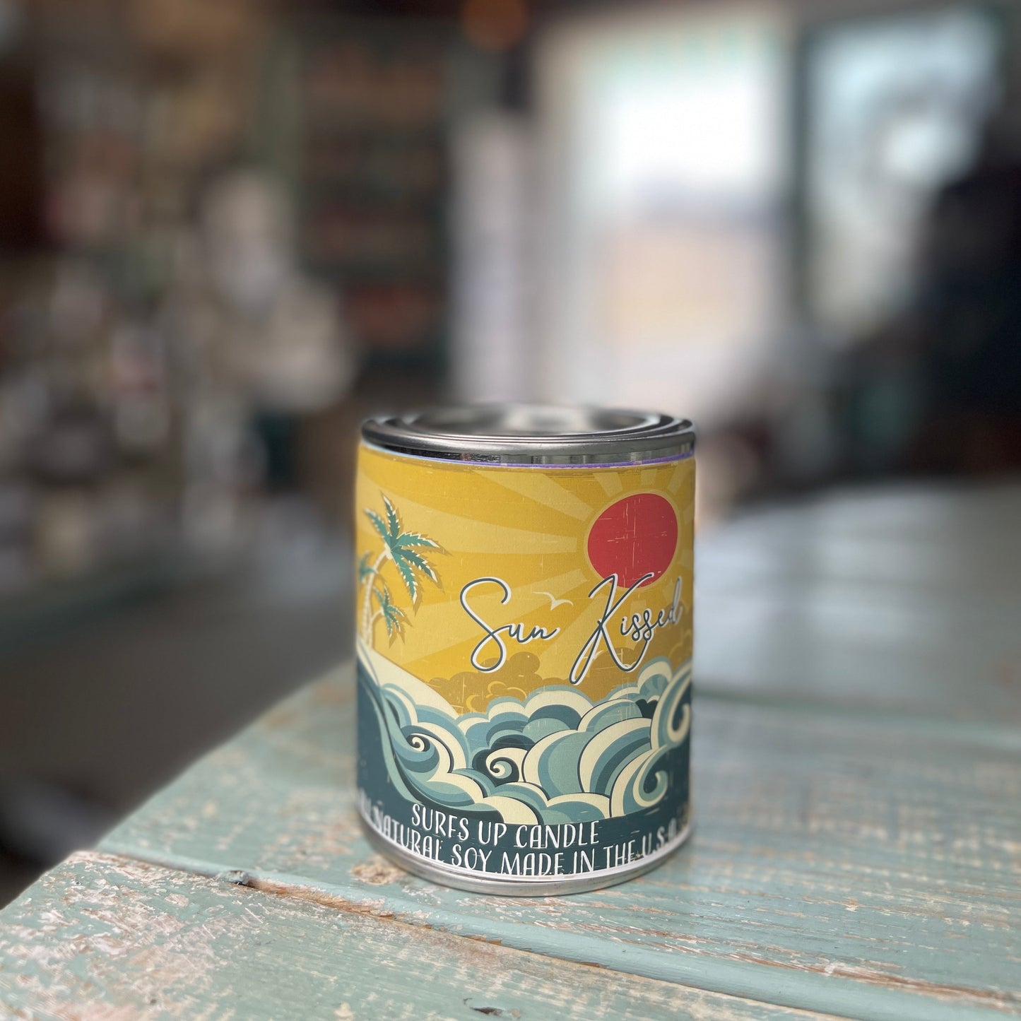 Sun Kissed Paint Can Candle - Vintage Collection