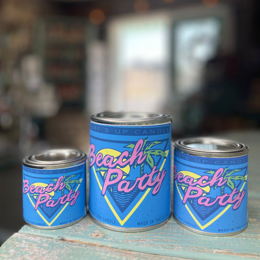 Beach Party Paint Can Candle - Vintage Collection