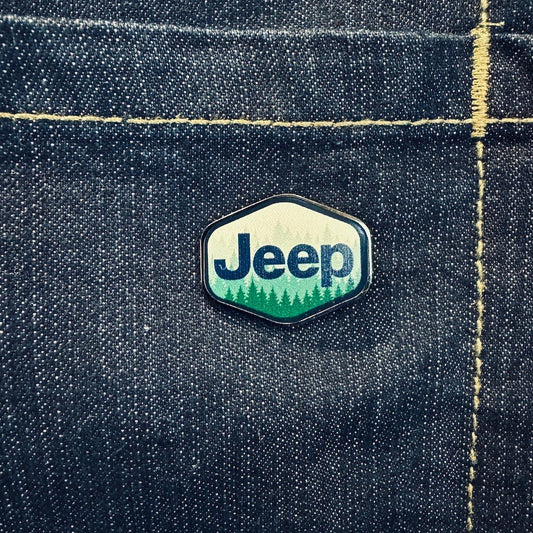 Enamel Pin - Jeep® Pines Hex