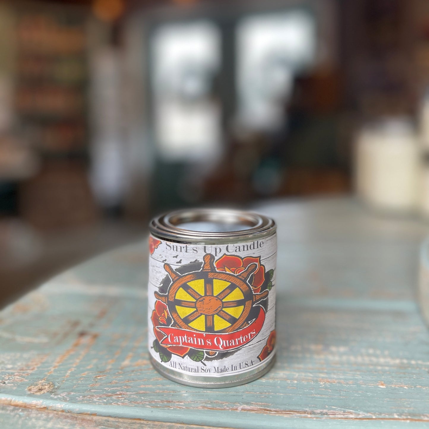 Captains Quarters Paint Can Candle - Vintage Collection