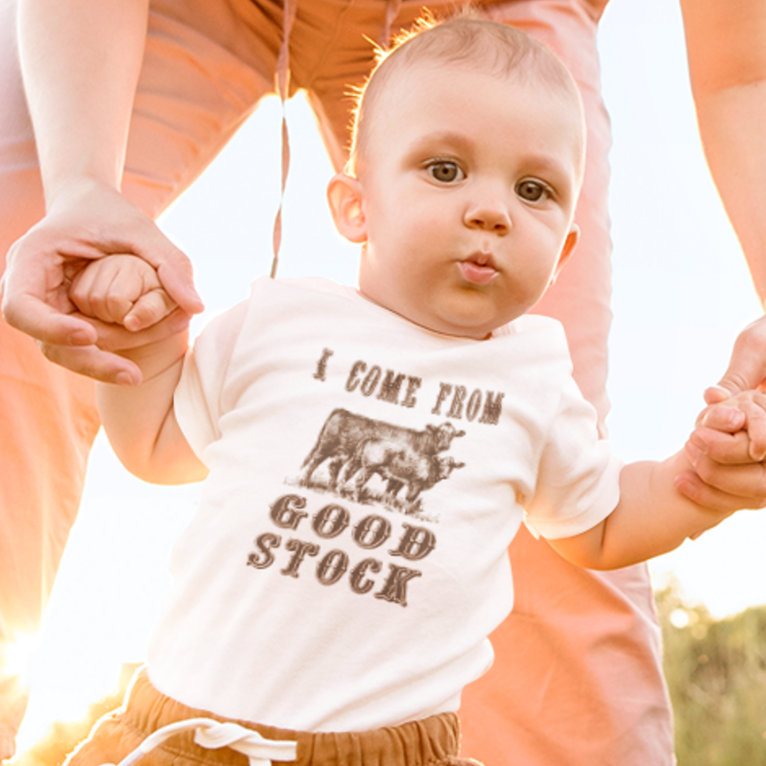 I Come From Good Stock Infant Bodysuit