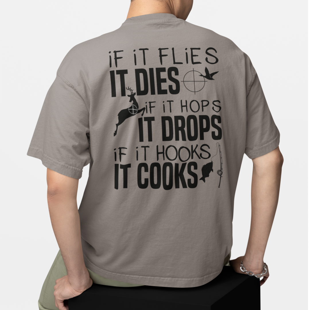 If It Flies It Dies Graphic Tee