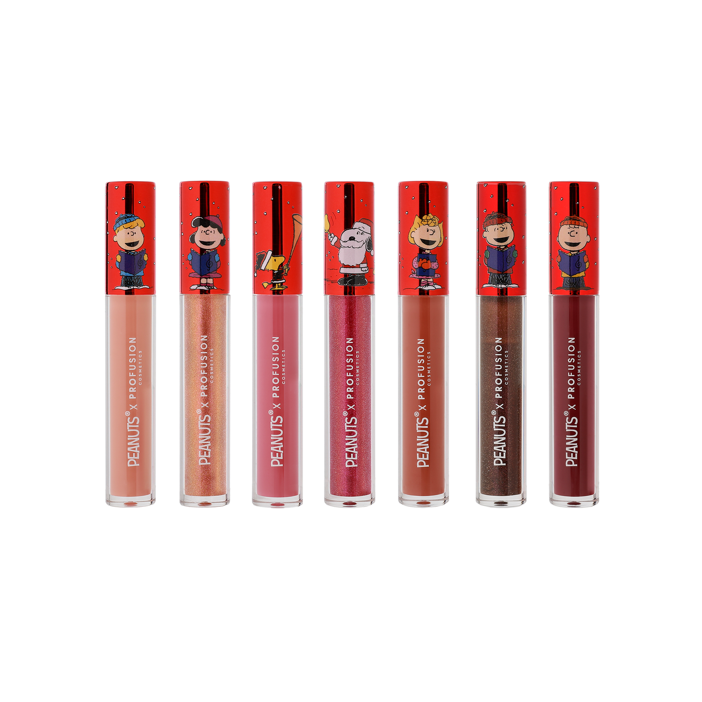 Peanuts Holiday | The Joy of Giving 7PC Lip Gloss Set