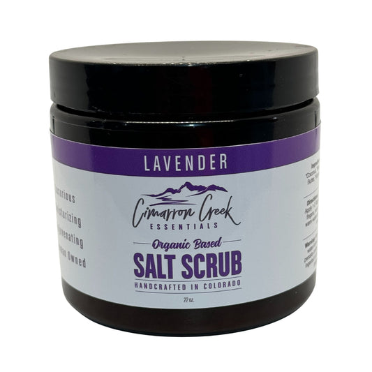 Lavender Organic Salt Scrub