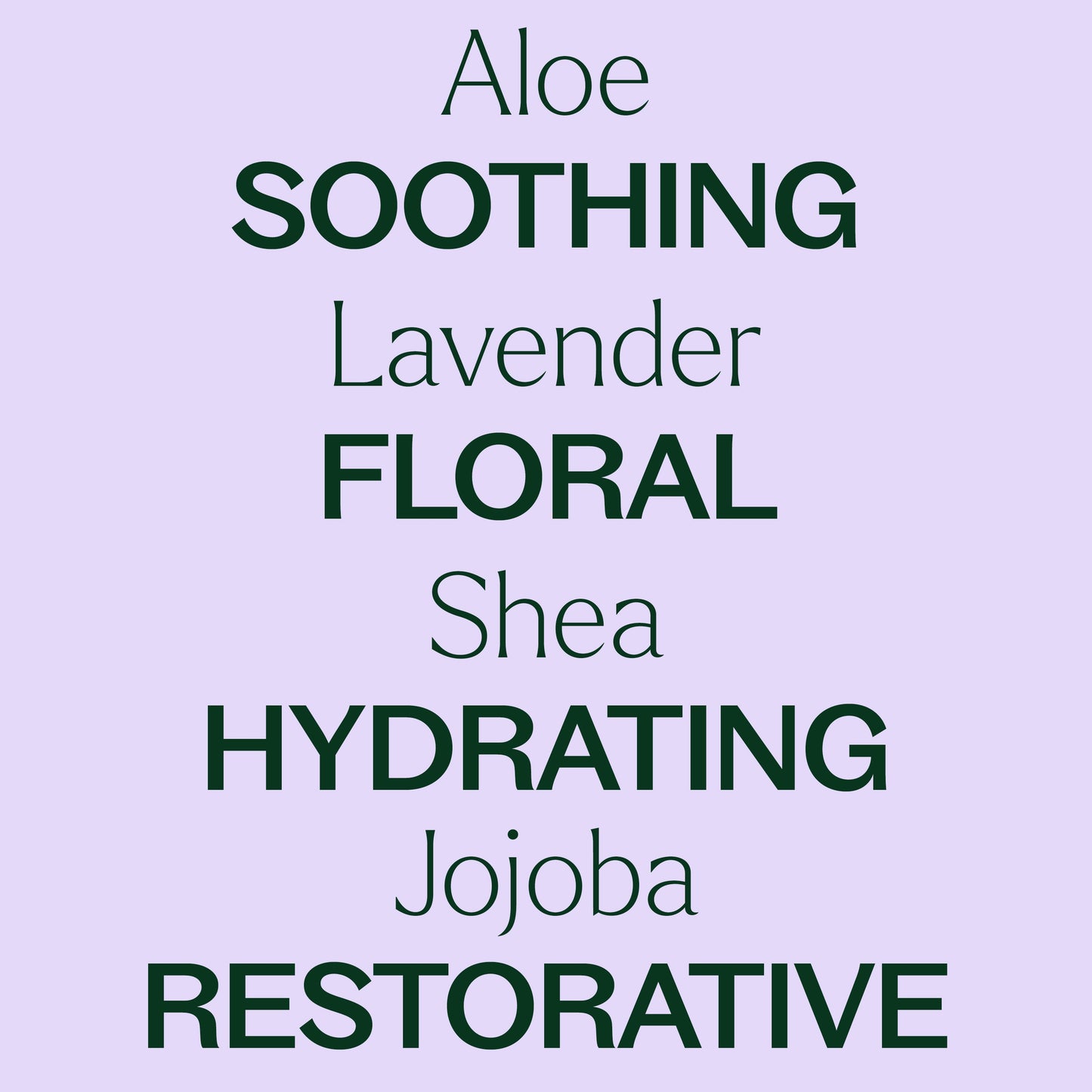 Lavender Body Lotion with Aloe and Shea