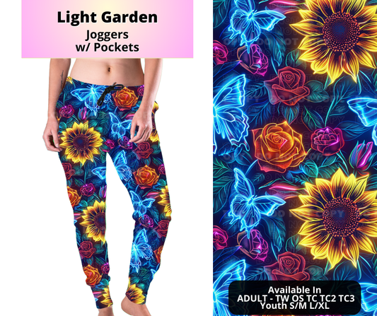 Preorder! Closes 4/2. ETA July. Light Garden Joggers