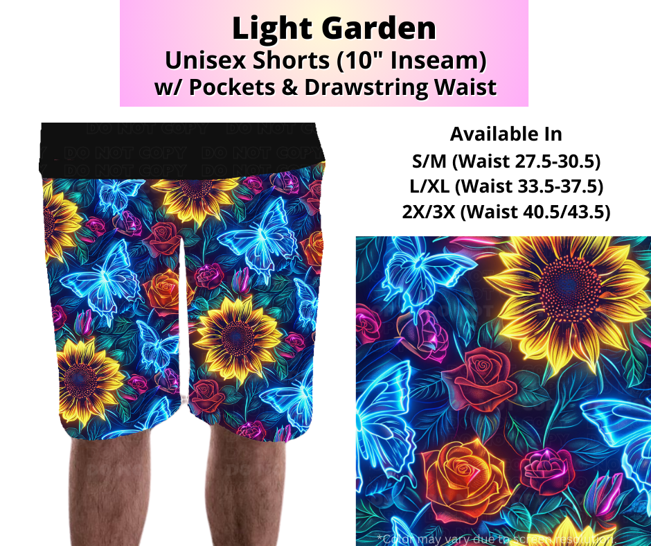 Preorder! Closes 4/2. ETA July. Light Garden Unisex Shorts