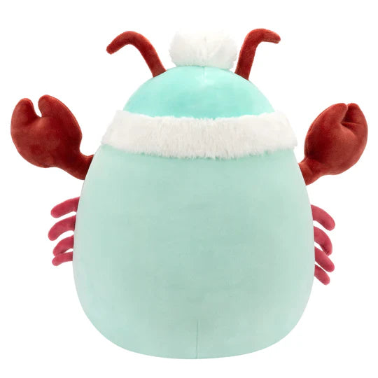 Squishmallows Lorono the Lobster Wearing Winter Outfit 12" Select Series Stuffed Plush