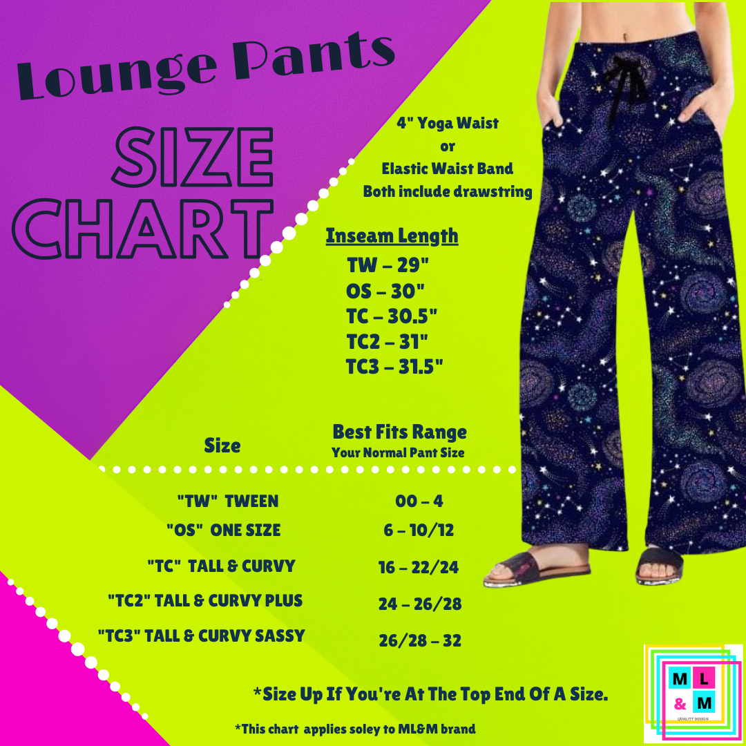 Magical Fiber Floral Full Length Lounge Pants