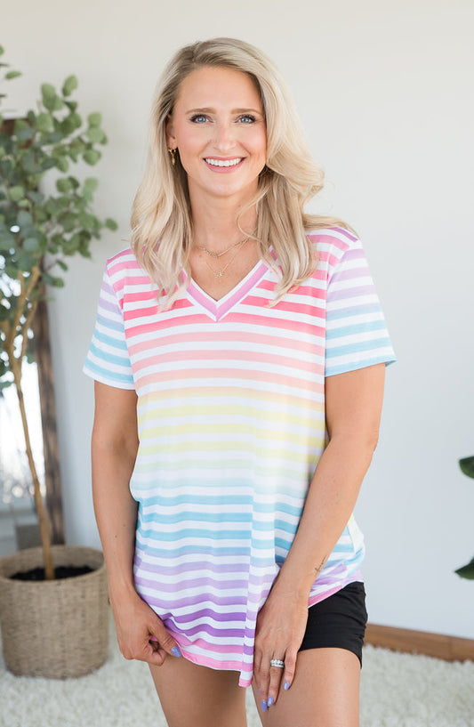 (Copy) Sherbert Rainbow Top