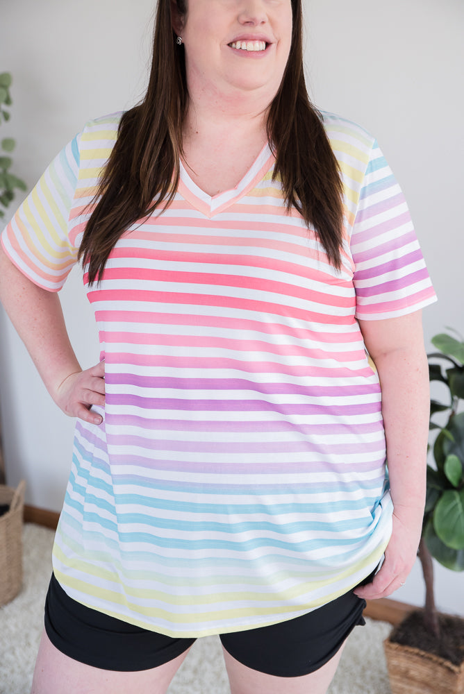 (Copy) Sherbert Rainbow Top