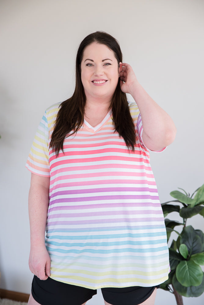 (Copy) Sherbert Rainbow Top