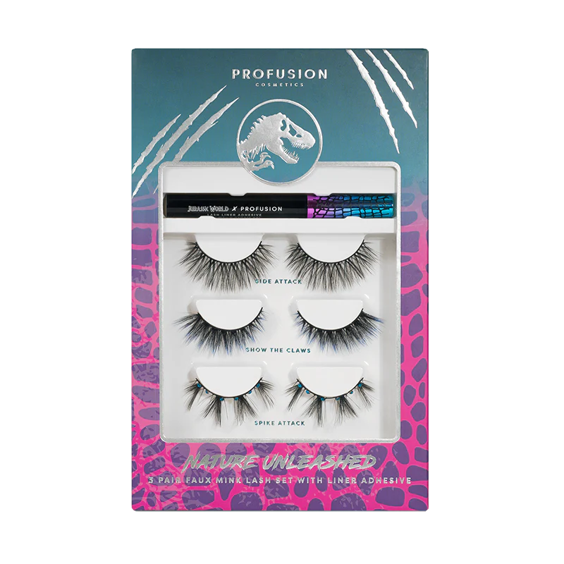 Jurassic World | Nature Unleashed 3pc Lash Set