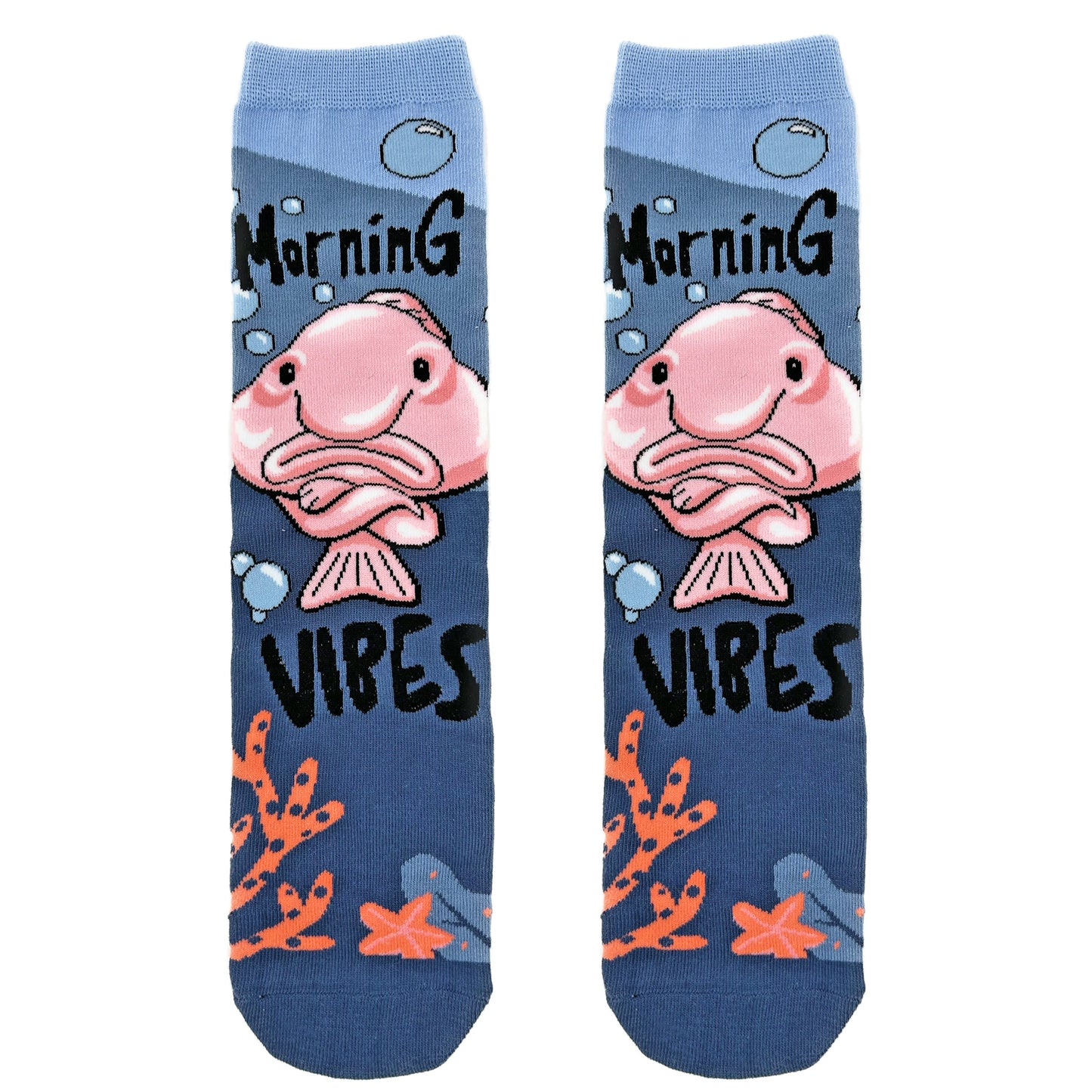 Morning Blob Vibes Socks