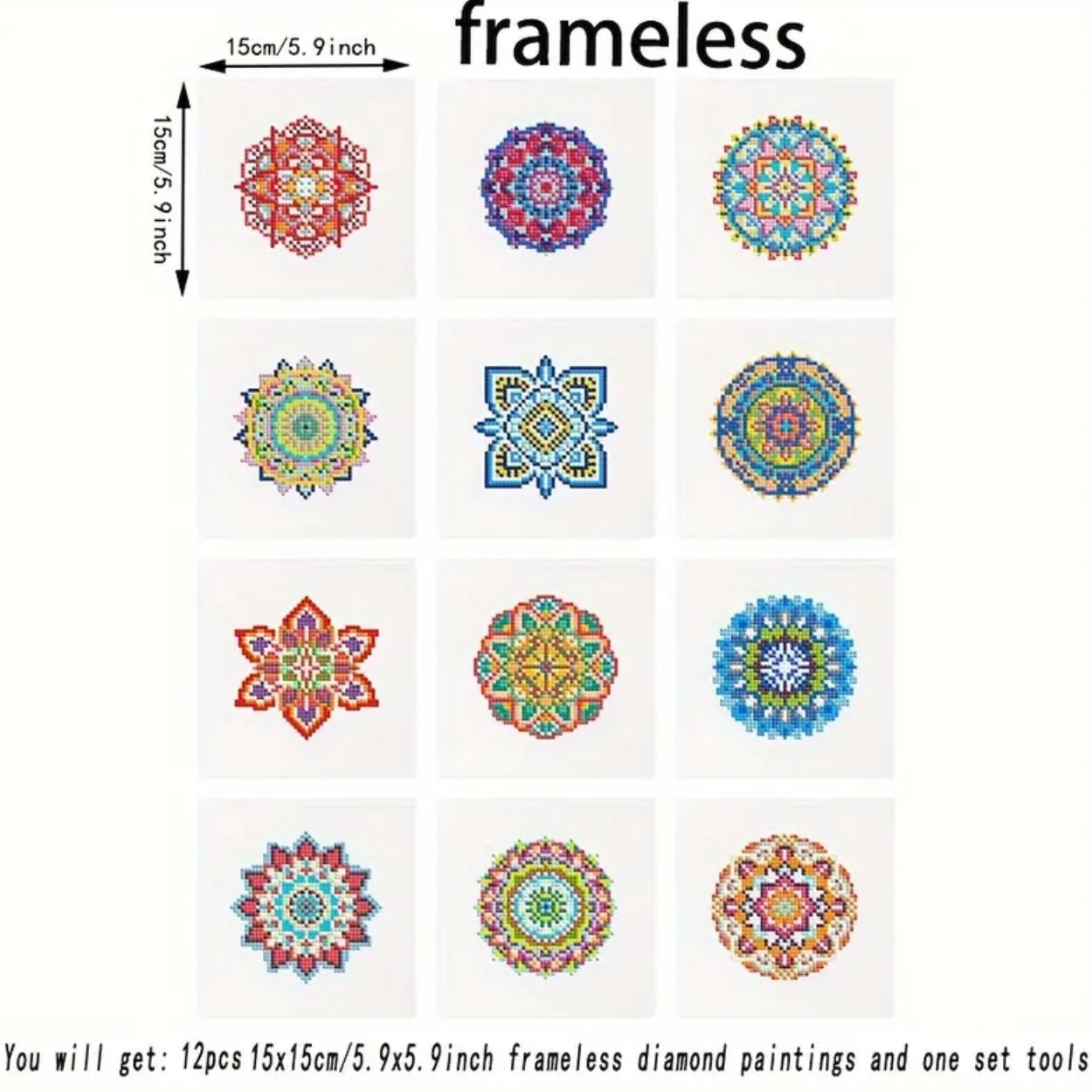 Mandala Mini Diamond Painting Kits