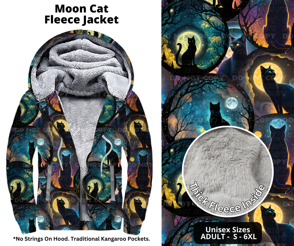 Preorder! Closes 10/21. ETA Jan. Moon Cat Jackets