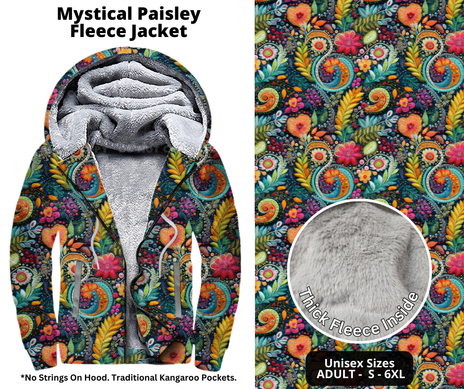 Preorder! Closes 10/21. ETA Jan. Mystical Paisley Jackets